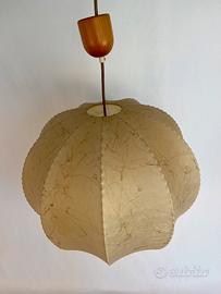 Lampada a sospensione Cocoon degli anni ’60