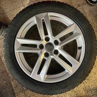 Set Ruote Invernali Audi 17" Completo!