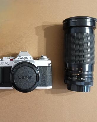 Canon AV-1 + Kalimar 28-200mm