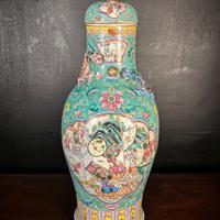 Vaso Orientale Famiglia rosa