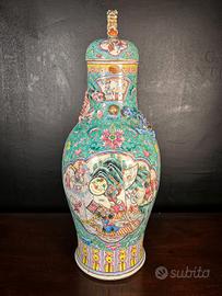 Vaso Orientale Famiglia rosa