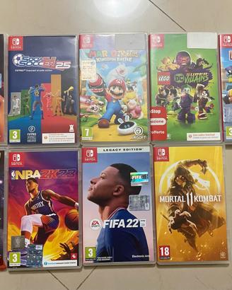 8 videogiochi per Nintendo Switch come nuovi