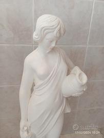 statuina Acquaiola gesso casa giardino veranda 