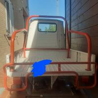 Bull bar, roll bar e luci a led per Ape Piaggio 