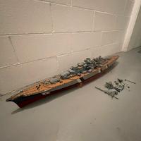 Nave La corazzata BISMARK hachette 1:200