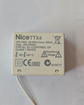 Centralina Nice TTX4 