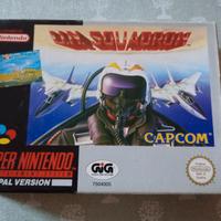 super Nintendo U.N. squadron capcom SNES PAL ita