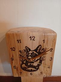 orologio legno