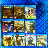Collezione Giochi PS4