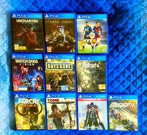 Collezione Giochi PS4