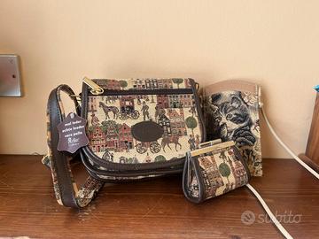 Borsa set con portamonete e portaocchiali Arthur