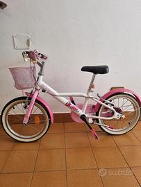 Bici bambina Btwin 16 pollici