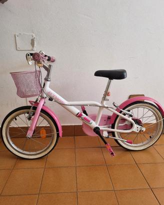 Bici bambina Btwin 16 pollici