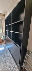 libreria con letto asciendente