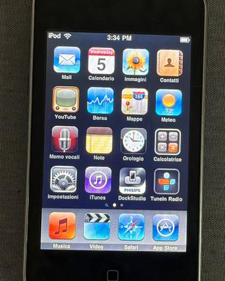 iPod Touch 2 su iOS 3 [RARO]