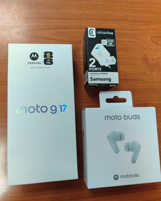Smartphone Motorola G17 + Moto Buds