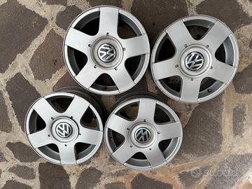 4 CERCHI IN LEGA VW 6JX15 ET38