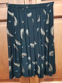 Gonna vintage fine anni '70 decorata