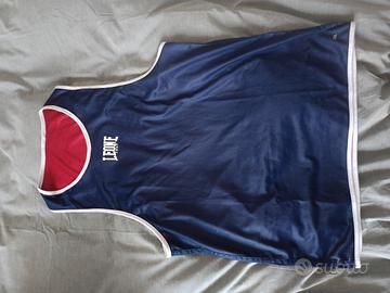 Canotta double face uomo marca Leone