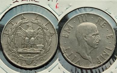 2 lire 1936 RARA 