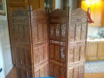 paravento in legno