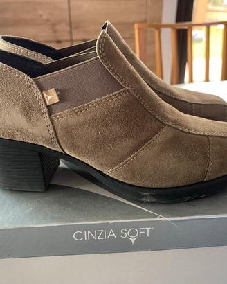 Cinzia soft scarponcino donna camoscio n. 39