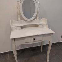 Console mobiletto trucco/specchiera