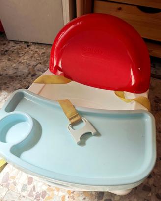 Alzatina baimbini - Rialzo sedia pappa con vassoio