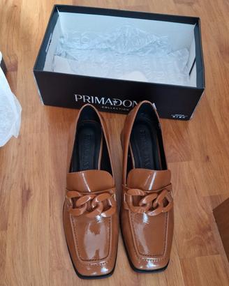 scarpe donna Primadonna,color cuoio