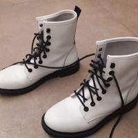 Stivaletti wrangler ragazza bianchi