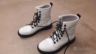 Stivaletti wrangler ragazza bianchi