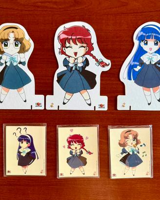 Magic Knight Rayearth CLAMP Set Vintage Standee