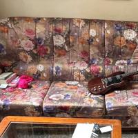 Divano e Poltrona a fiori