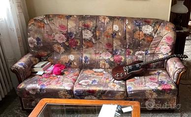 Divano e Poltrona a fiori