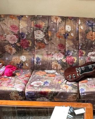 Divano e Poltrona a fiori