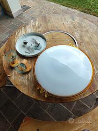 Lampadario e faretti