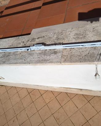 Binario per tenda bianco