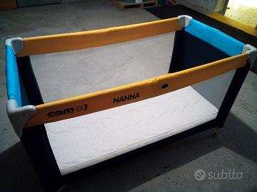 Lettino da campeggio CAM con materasso