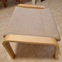 Poggiapiedi per poltrana Ikea Poang.