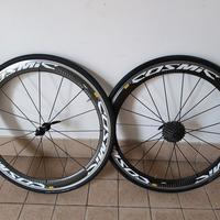 Ruote in carbonio per bicicletta da corsa Mavic