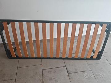Rete a doghe in legno per letto singolo