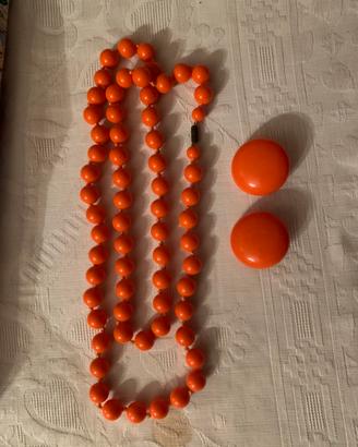 Stock vintage bigiotteria bachelite pietre argento