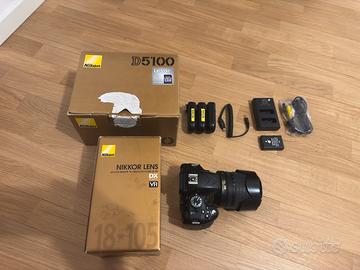 Nikon d5100 con accessori