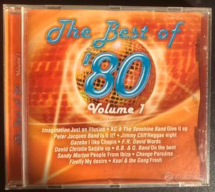 2 CD originali musica the best anni 80