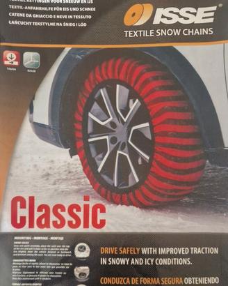 Calze da neve nuove per auto