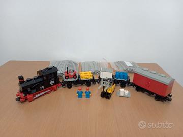 Lego Treno 12 V Vintage 7727 Completo