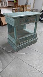 Comodino stile rustico vintage