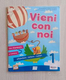 libro 1° elementare- dallo stampato al corsivo