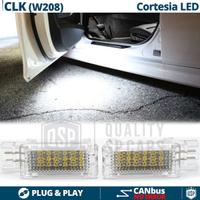 Luci di Cortesia LED Per MERCEDES CLK W208 W209