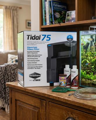 Filtro Acquario a Zainetto Seachem Tidal 75 NUOVO